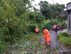 Rekapitulasi Data SIEdan, Tri Wulan I Secara Agregat Ada 54 Kejadian Bencana di Kota Sukabumi