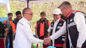 Wabup Iyos Mendampingi Menko PMK Cek Perbaikan Tol Bocimi KM 64 Parungkuda