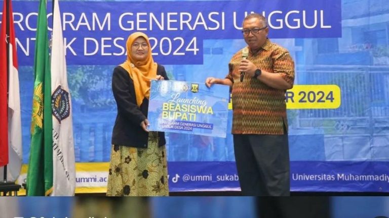 Launching Program Beasiswa Bupati UMMI, Cetak Generasi Unggul untuk Desa Tahun 2024