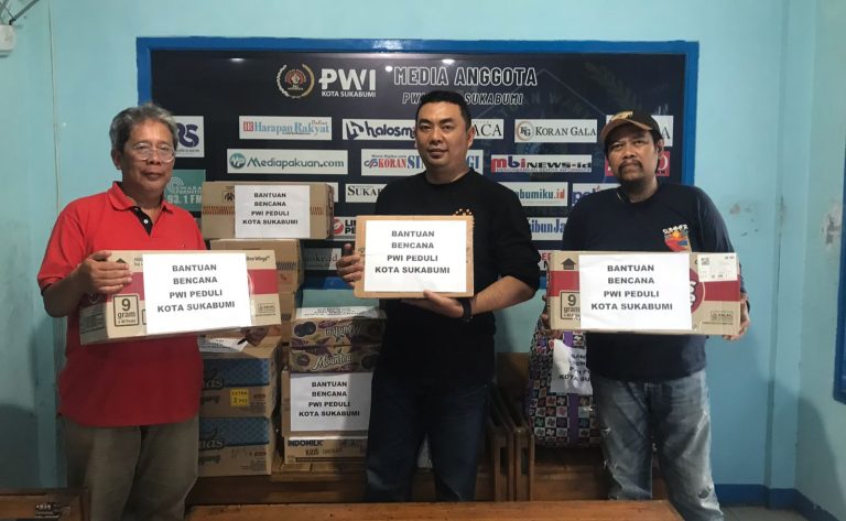 PWI Kota Sukabumi Peduli Distribusikan Bantuan untuk Korban Bencana di Kabupaten Sukabumi