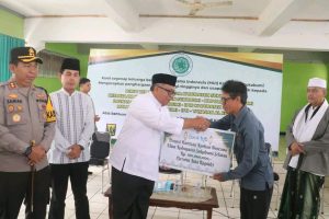 Bupati Sukabumi Melepas Bantuan Sosial untuk Korban Bencana di 25 Kecamatan yang Disalurkan Lintas Organisasi