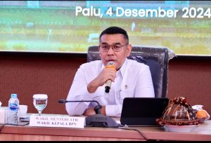 Kunjungi Kanwil BPN Provinsi Sulteng, Wamen ATR/Waka BPN Sampaikan Solusi Percepatan Layanan Pertanahan