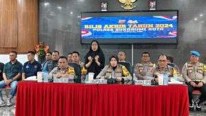 Kado Manis Akhir Tahun, Polres Sukabumi Kota Mencatat Angka Kriminalitas Sepanjang Tahun 2024 Turun Signifikan