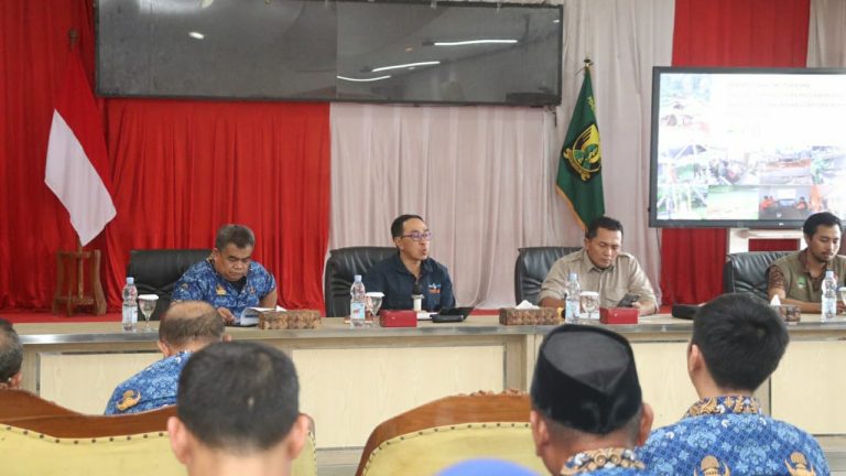 Sekda Ade Pimpin Rakor Validasi Data Infrastruktur Terdampak Bencana, Ini Targetnya!