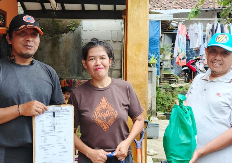 BPBD Kota Sukabumi Lakukan Langkah Taktis Tangani Bencana Longsor Akibat Hujan Lebat