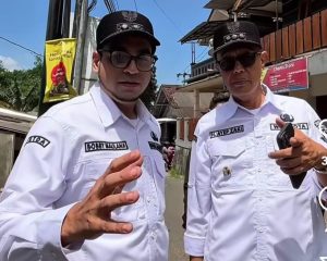 Wali Kota dan Wakil Wali Kota Sukabumi Blusukan Monitoring Infrastruktur Perkotaan