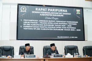 Minim Kehadiran, Rapat Paripurna Bahas RPJMD Sukabumi 2025–2029 Ditunda