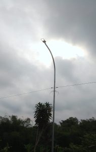 Pemkot Sukabumi Terima Bantuan 20 Unit Tiang dan Lampu PJU Baru di Jalan Garuda