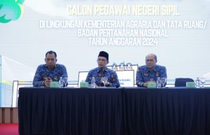 Pembekalan CPNS Kementerian ATR/BPN TA 2024, Kepala BPSDM Tegaskan Pentingnya Amanat Pelayanan Publik