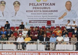 KONI Kota Sukabumi Resmi Dilantik, Fokus Genjot Prestasi dan Popularitas Kota