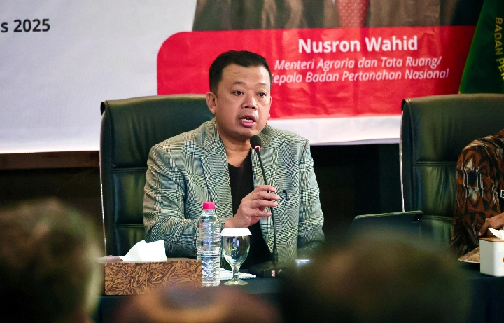 Rakor di Maluku Utara, Menteri Nusron Tekankan Pentingnya Dukungan Pemda dalam Pembuatan Sertipikat Tanah