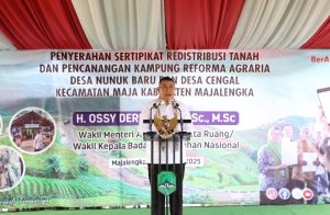 Perbanyak Cerita Sukses Reforma Agraria, Wamen Ossy Dorong Penguatan Peran Kepala Daerah dalam GTRA