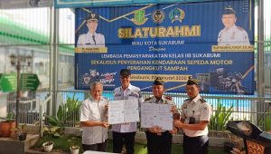 Hibah Motor Sampah Lapas Sukabumi, Ayep Zaki: Harmoni Lintas Lembaga Kunci Meraih Prestasi